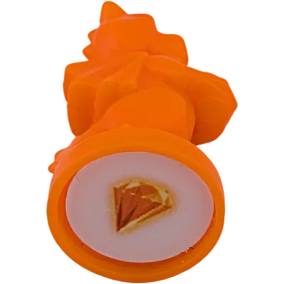 Kosmos Fluss der Drachen Ersatzteile Drachenfigur Orange mit Edelstein