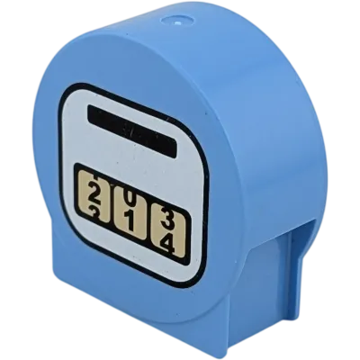 Lego Duplo 14222 Rund Blaugrau Spielautomat Zapfsäule Zählautomat