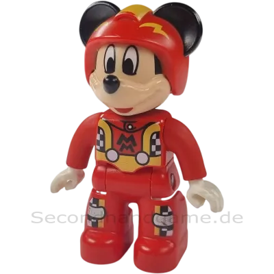 Lego Duplo Disney Mickey Mouse als Rennfahrer