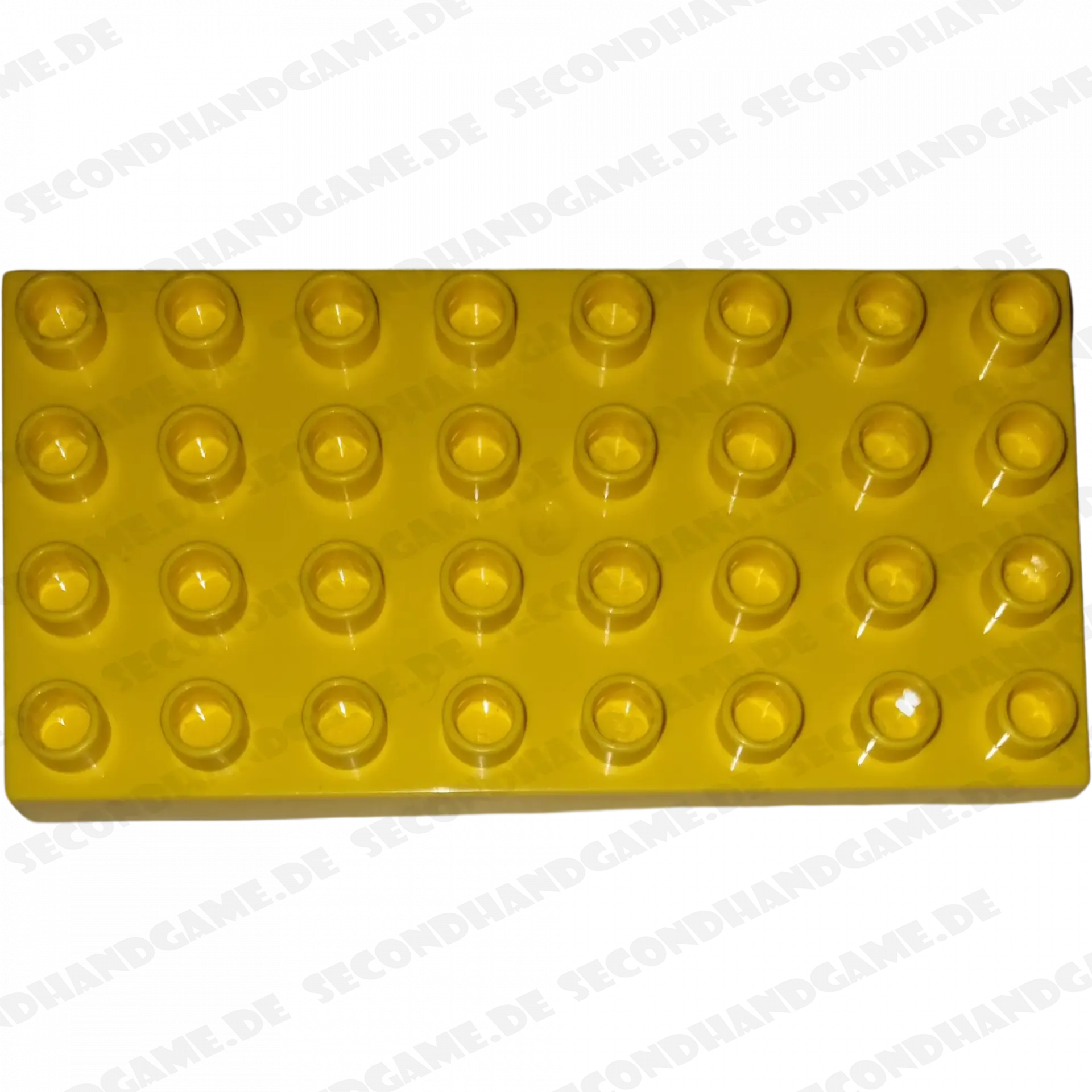 Lego Duplo Platte 4x8 Bauplatte Sonnengelb