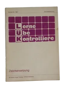 Lük Zeichensetzung Bestell-Nr 857