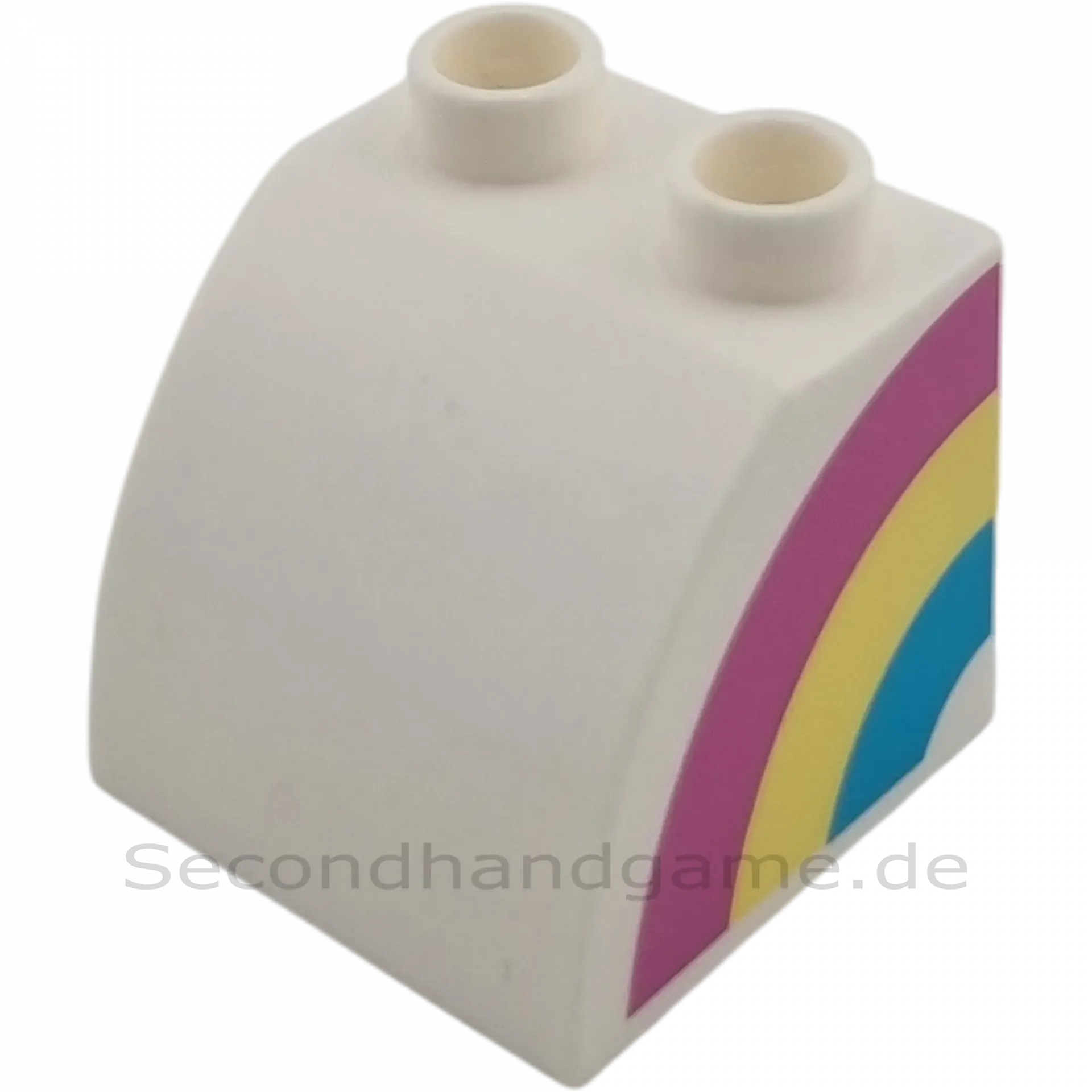 Lego Duplo 11170 Stein Weiß mit Regenbogen