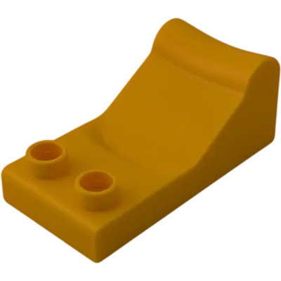 Lego Duplo Autositz Untersuchungstisch / Liege – Gelborange (Teile-Nr. 5927)