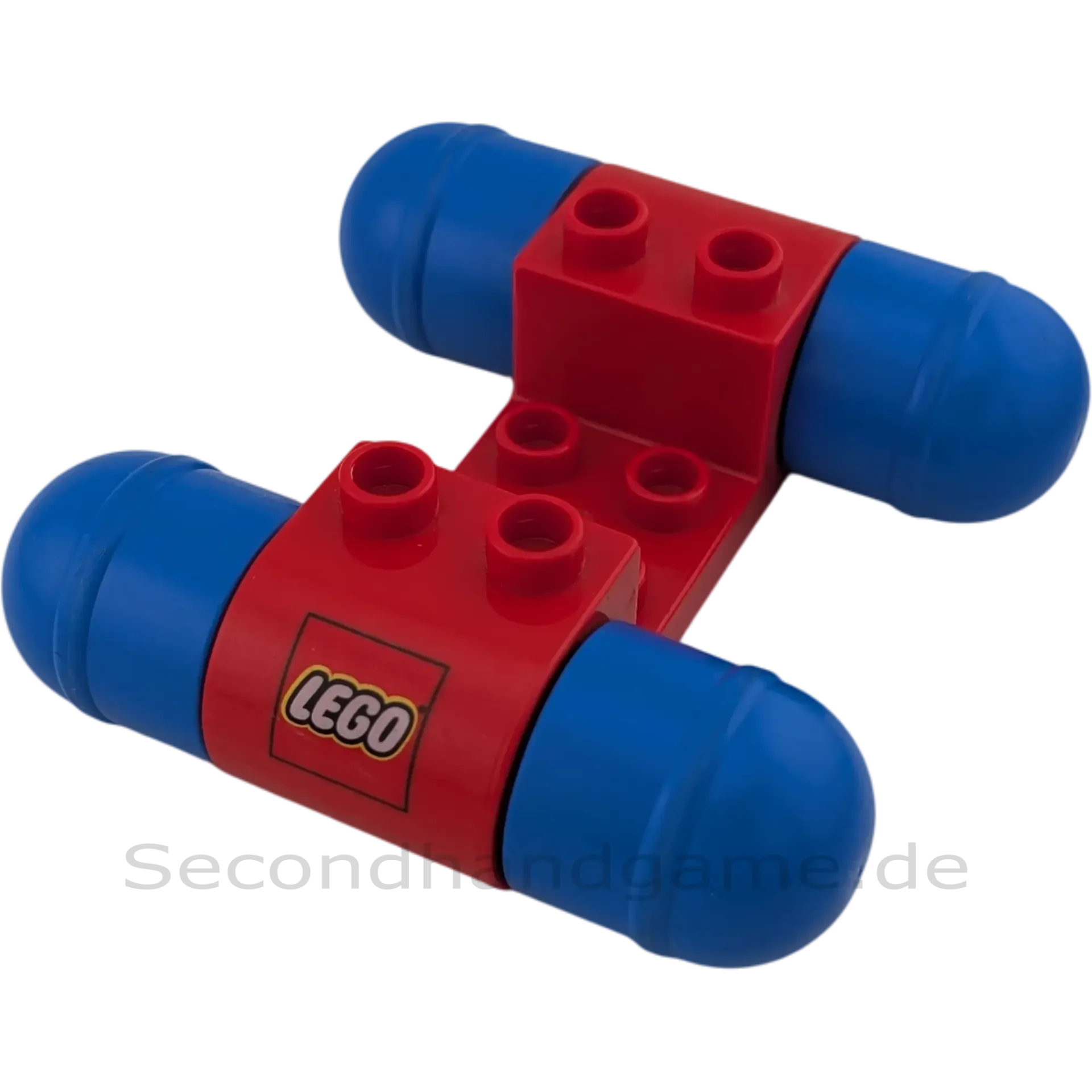 Lego Duplo 31216 Roter Autobasis mit Blauen Rädern Lego Logo