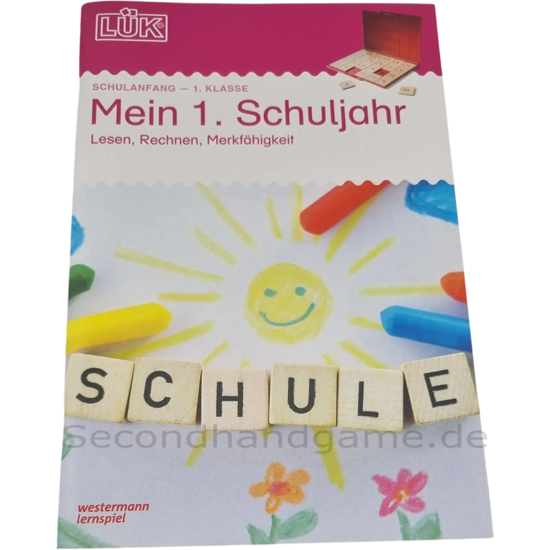 Lük Heft Schulanfang - Mein 1. Schuljahr Lesen, Rechnen, Merkfähigkeit