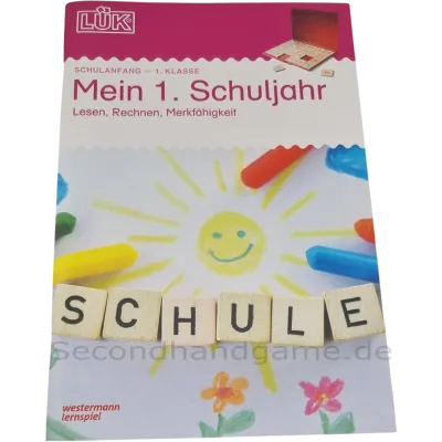 Lük Heft Schulanfang - Mein 1. Schuljahr Lesen, Rechnen, Merkfähigkeit