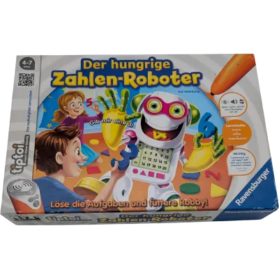 Ravensburger Der hungrige Zahlen-Roboter 00706, ab 4 Jahren