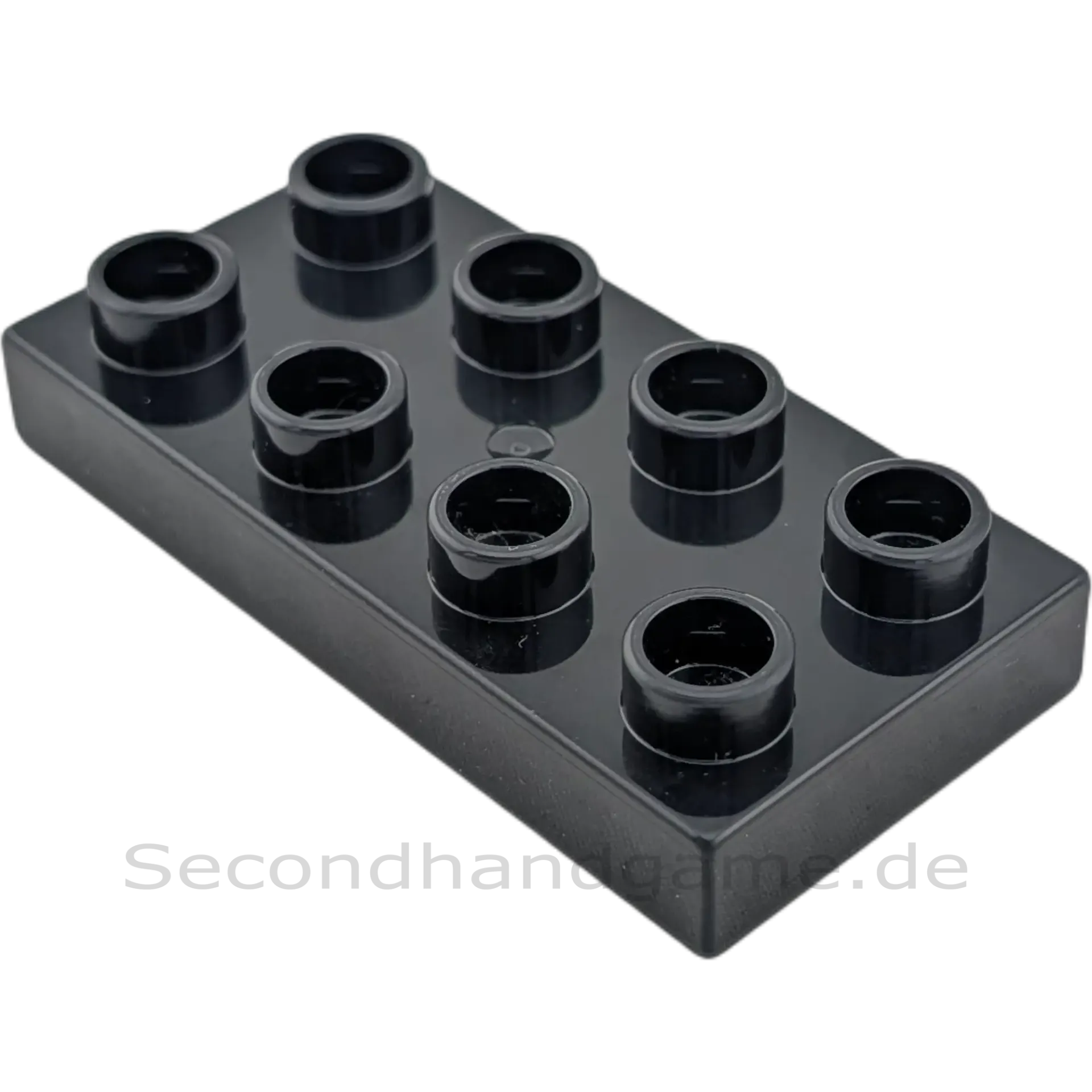 Lego Duplo 40666 Platte 2x4 Schwarz