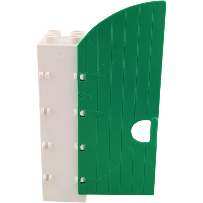 Lego Duplo 87322 Weiß Halter mit Tor Dunkelgrün Tor
