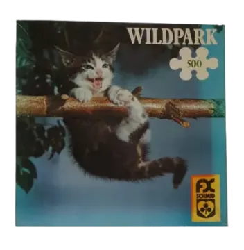 FX Schmid Wildpark Puzzle 500 Teile Kätzchen