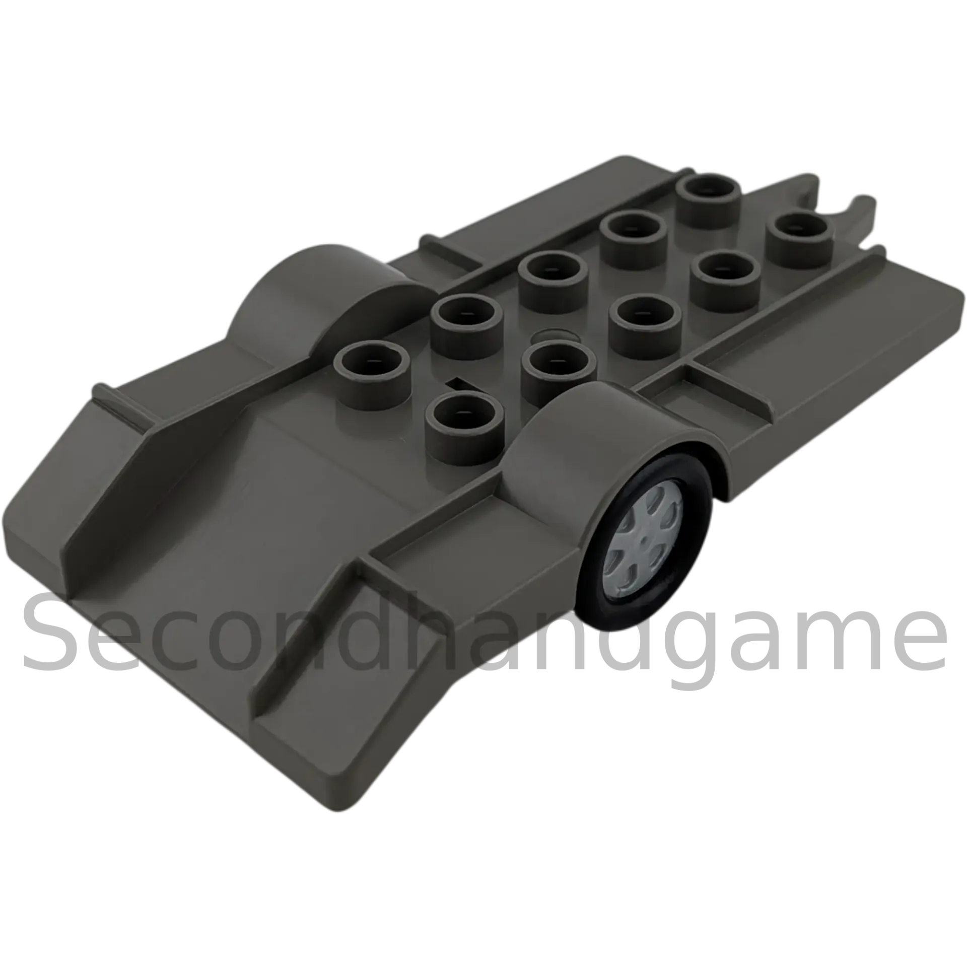 Lego Duplo 2320 Anhänger Dunkelgrau Autotransport