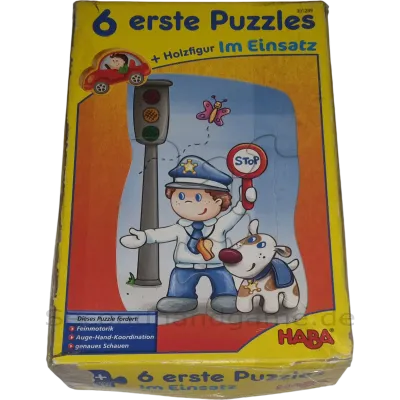 Haba 6 erste Puzzles Im Einsatz 301289