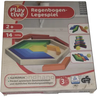 Playtive Regenbogen-Legespiel ab 2 Jahren