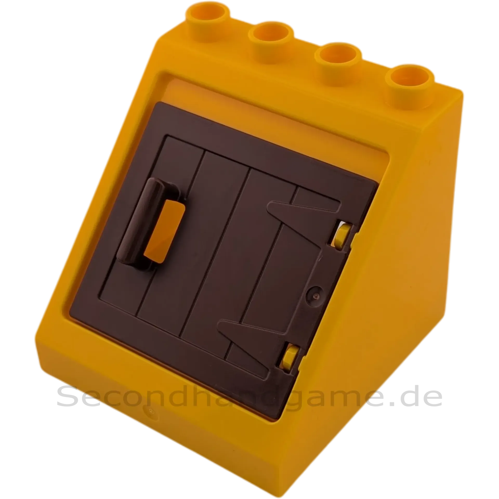Lego Duplo 27396 Dachfenster Gelborange mit braunem Fenster