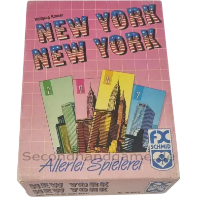 FX Schmid Kartenspiel New York New York 704080, ab 8 Jahren