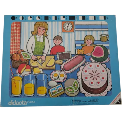 Ravensburger didacta Rahmenpuzzle 40 Teile 6235458 Jedem sein Teil