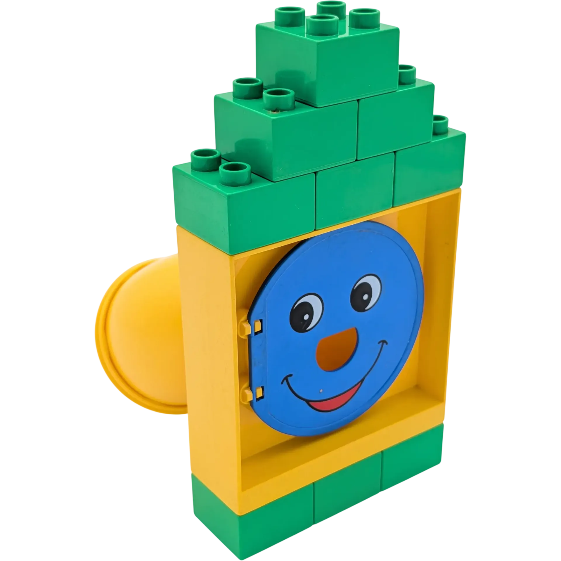 Lego Duplo Tunnelrutsche Spielplatz 14 teilig Gesicht Dunkelblau Gelb Grün