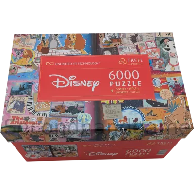 Trefl Prime Puzzle 6000 Teile Disney Unlimited Fit Technology
