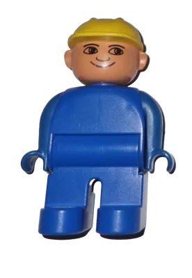 Lego Duplo Figur Mann 47394 Blaumann Gelber Helm