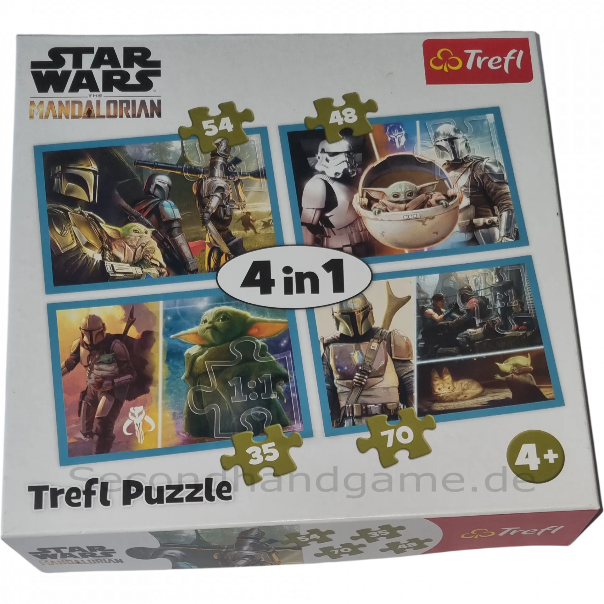 Trefl Star Wars Mandalorian 34377 Puzzle 35, 48, 54 und 70 Teile