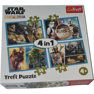 Trefl Star Wars Mandalorian 34377 Puzzle 35, 48, 54 und 70 Teile