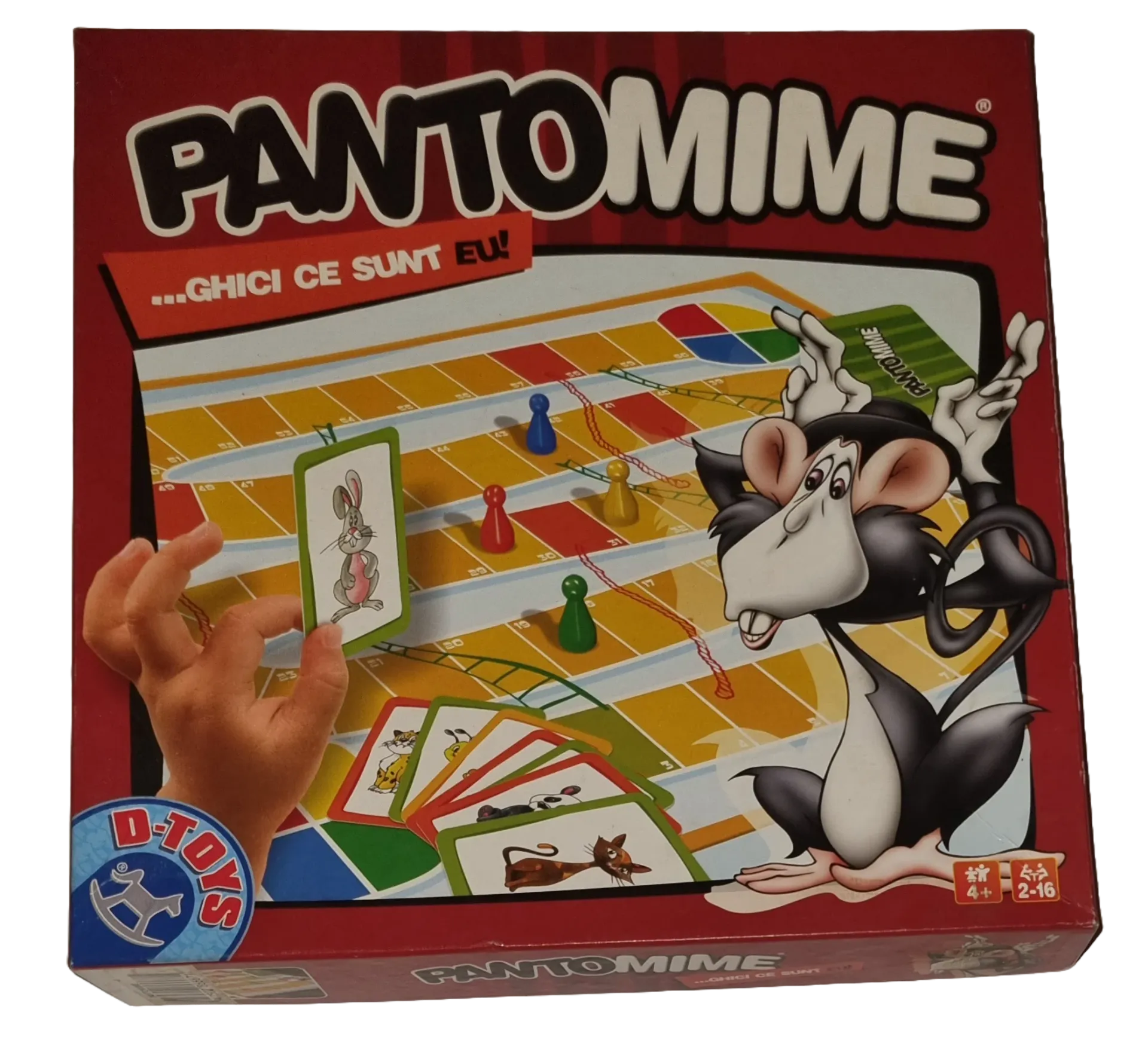 D-Toys Pantomime ghici ce sunt eu Ratet mal wer ich bin!