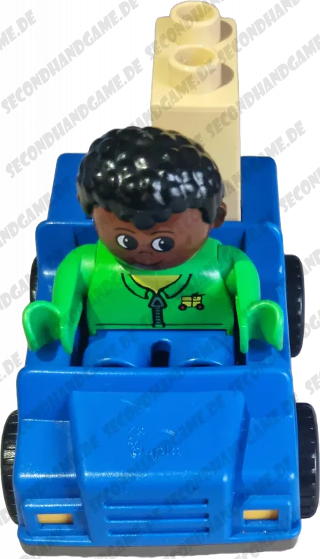 Lego Duplo Figur Mann 47394 Postauto mit Paketbote und Paket
