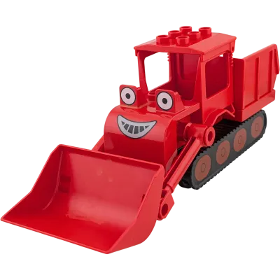 Lego Duplo Bagger Bob der Baumeister Rot Buddel