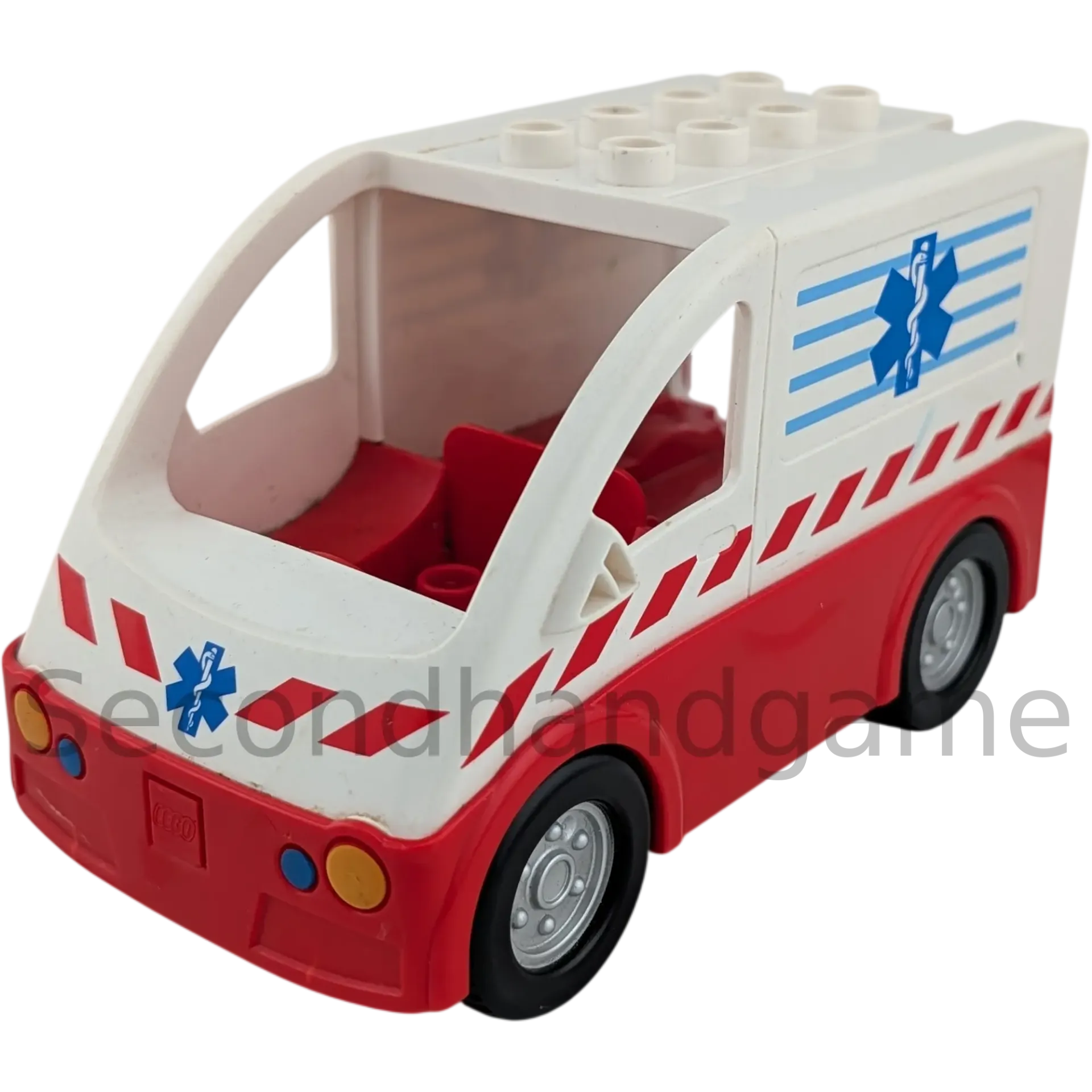 Lego Duplo Krankenwagen Rot Weiß 