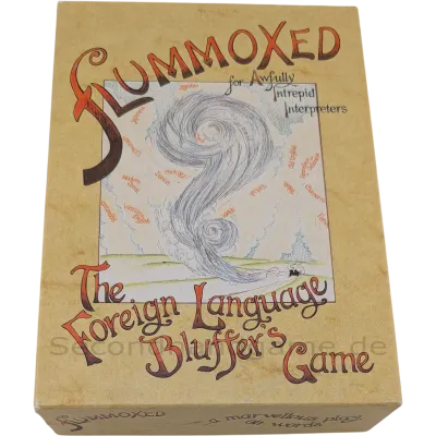 Oxford Games Bluffspiel Flummoxed, Das Bluffspiel mit fremden Sprachen, ab 12 Jahren