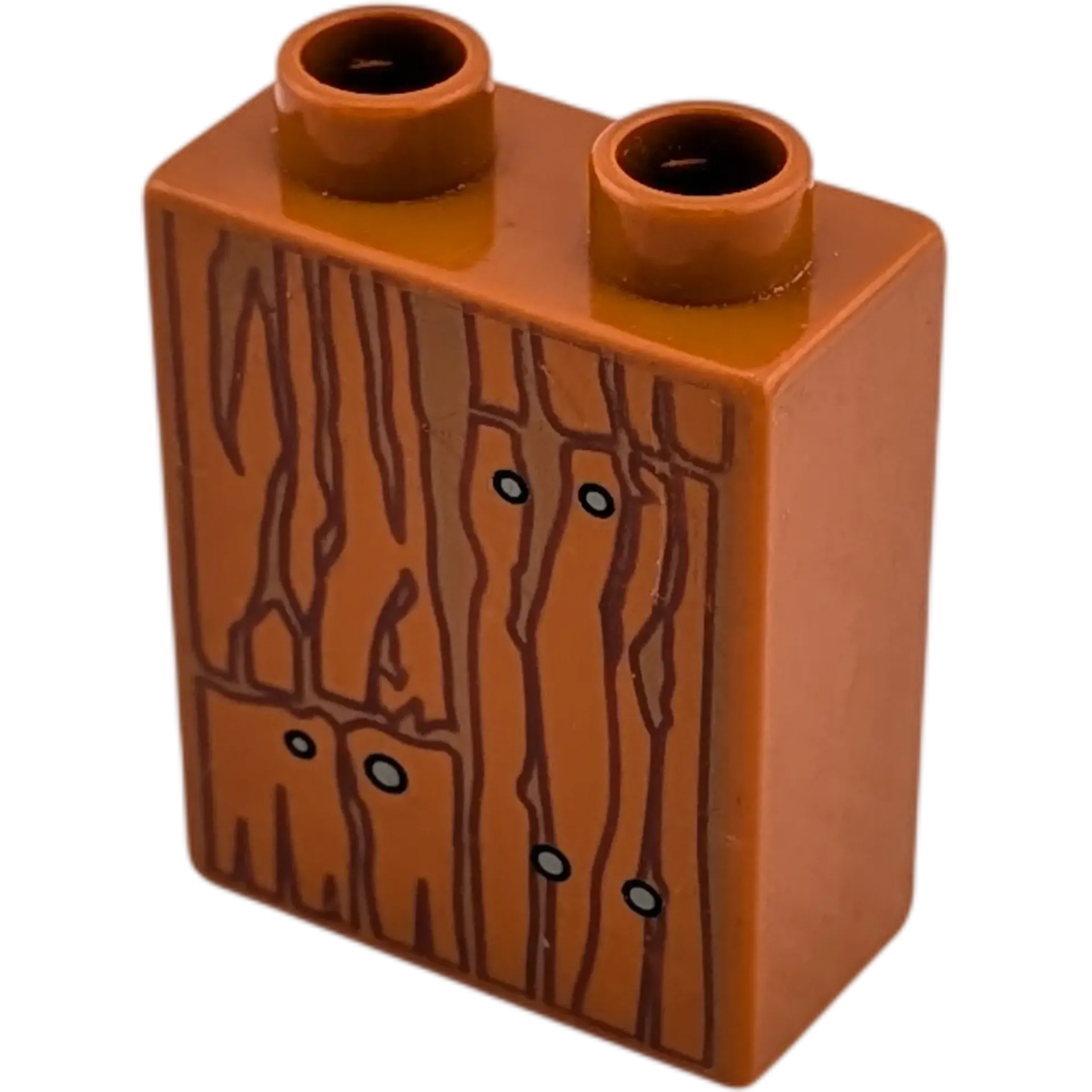 Lego Duplo 4066 Stein 1x2x2 Braun Holz Stamm Baum