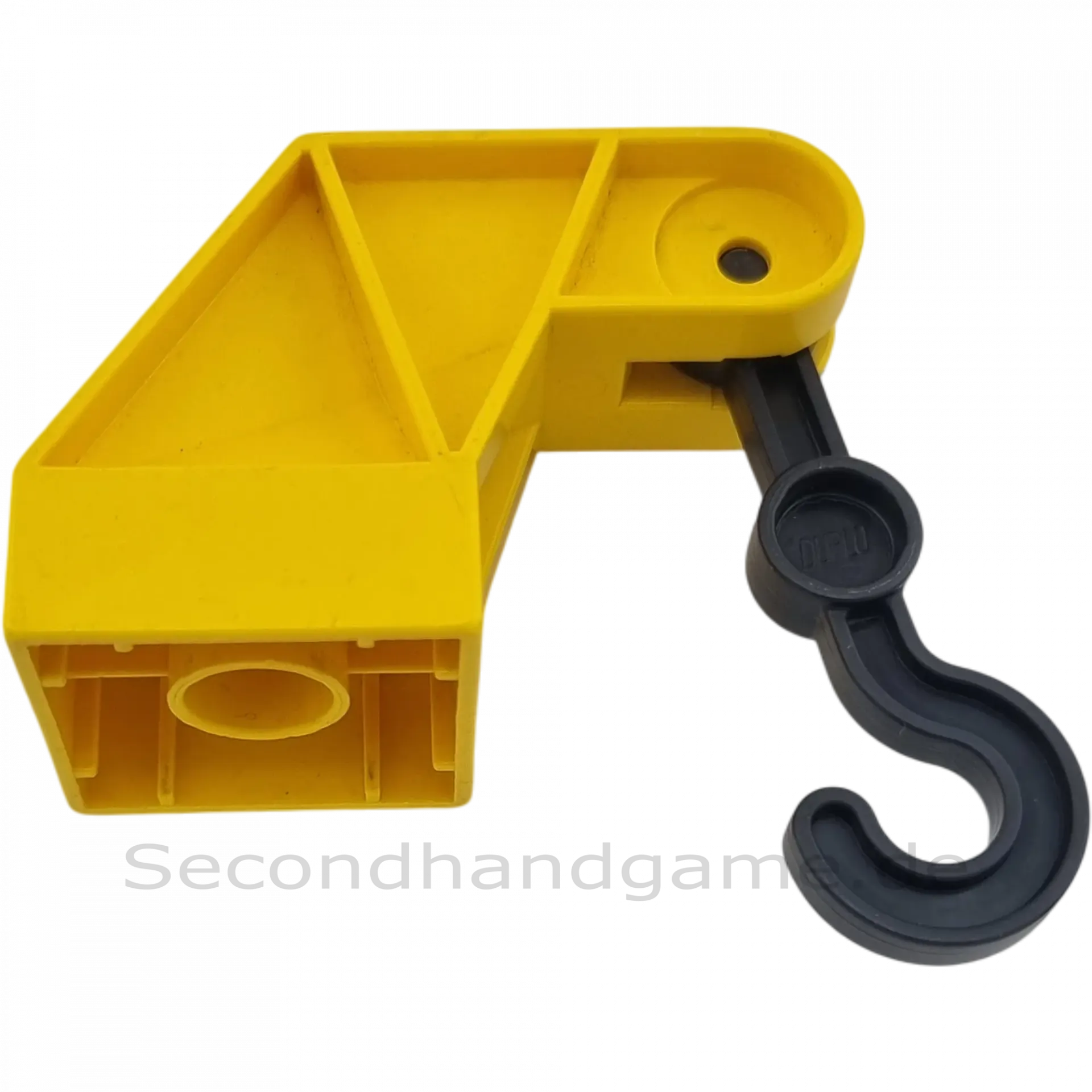Lego Duplo 2222 Kran Arm Gelb mit schwarzem Haken 