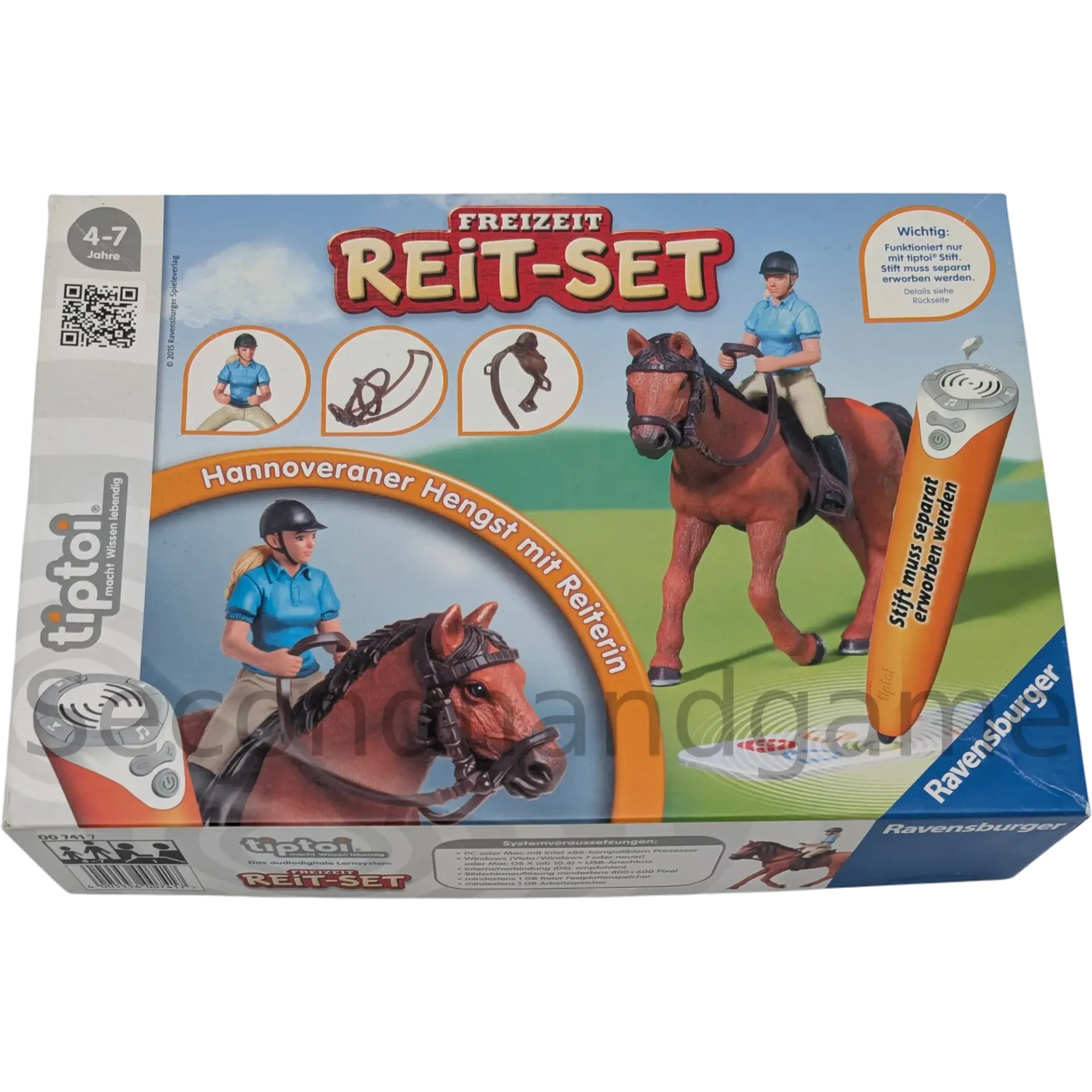 Ravensburger Tiptoi Freizeit Reit-Set, ab 4 Jahren