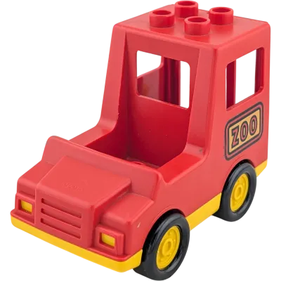 Lego Duplo Auto Rot Zoo Tiertransport