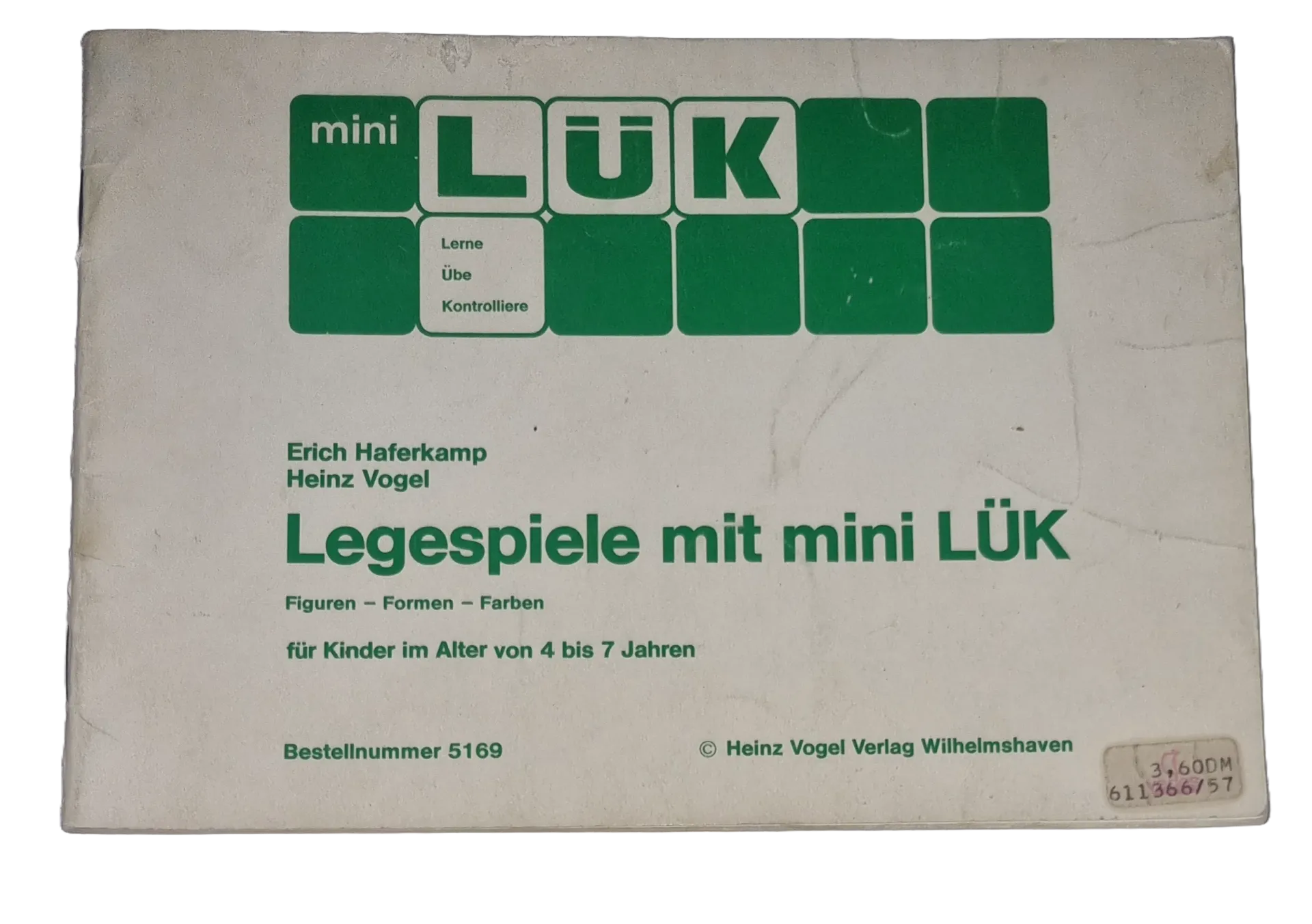 Mini Lük Figuren - Formen - Farben ab 4 Jahren