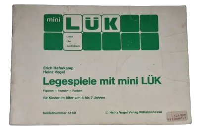 Mini Lük Figuren - Formen - Farben ab 4 Jahren