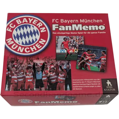 Memo Spiel FC Bayern München Fan Memo, ab 6 Jahren