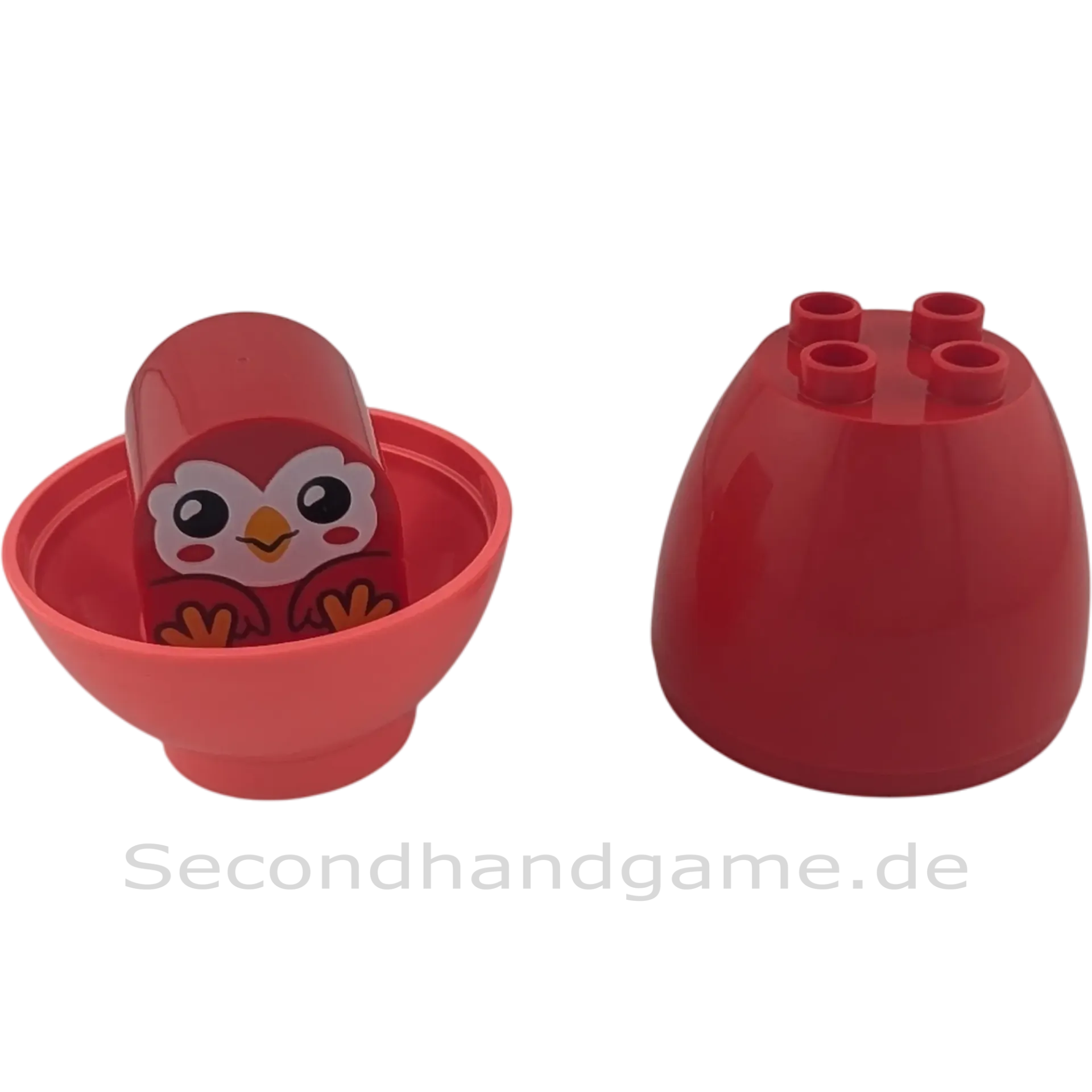 Lego Duplo 5895 Osterei mit Inhalt Küken Rot Knallpink