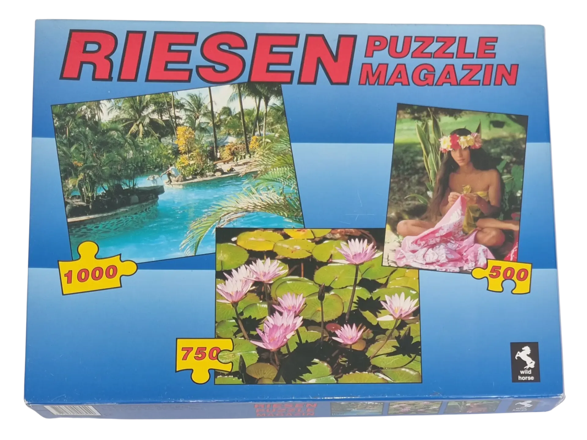Wild Horse Puzzle 500, 750, 1000 Teile Riesen Puzzle Magazin