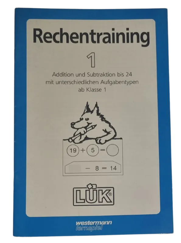 Mini Lük Lustige Rechentraining 1