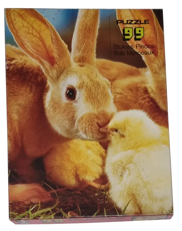 Wild Horse Rabbits and chicken Puzzle  99 Teile