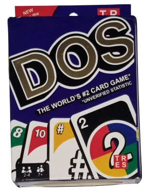DOS the world's 2 card game