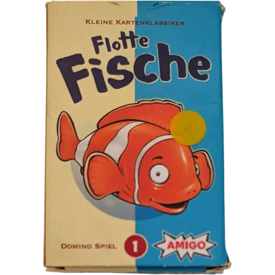 Amigo Kleine Kartenklassiker Flotte Fische Domino Spiel 1