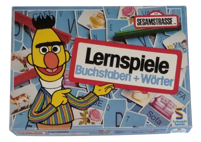 Schmidt Sesamstrasse Lernspiele Buchstaben + Wörter 01824