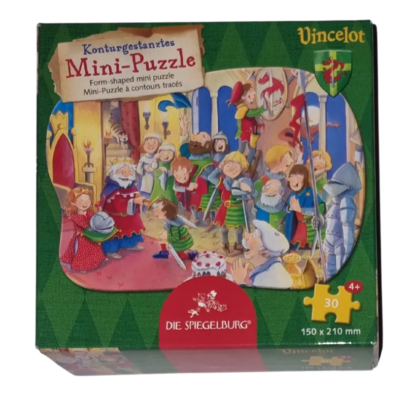 Die Spiegelburg Vincelot 30 Teile Konturgestanztes Mini Puzzle