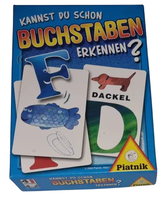 Piatnik Kannst du schon Buchstaben erkennen? 702204