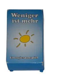 Energiespiel Weniger ist mehr