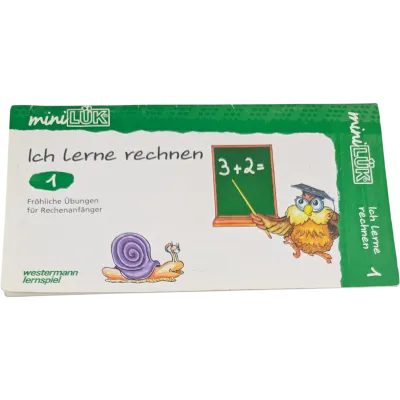 Mini Lük Ich lerne rechnen 1 für Kinder von 5 bis 7 Jahren 