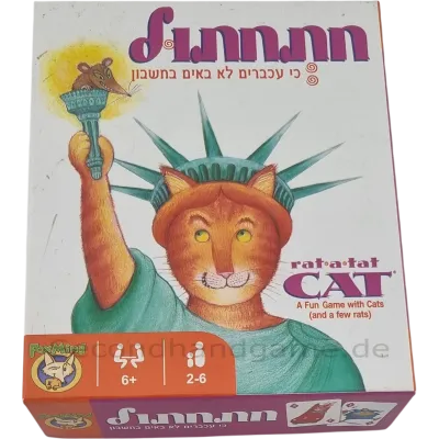 Foxmind rat a tat cat חתחתול Kartenspiel ab 6 Jahren