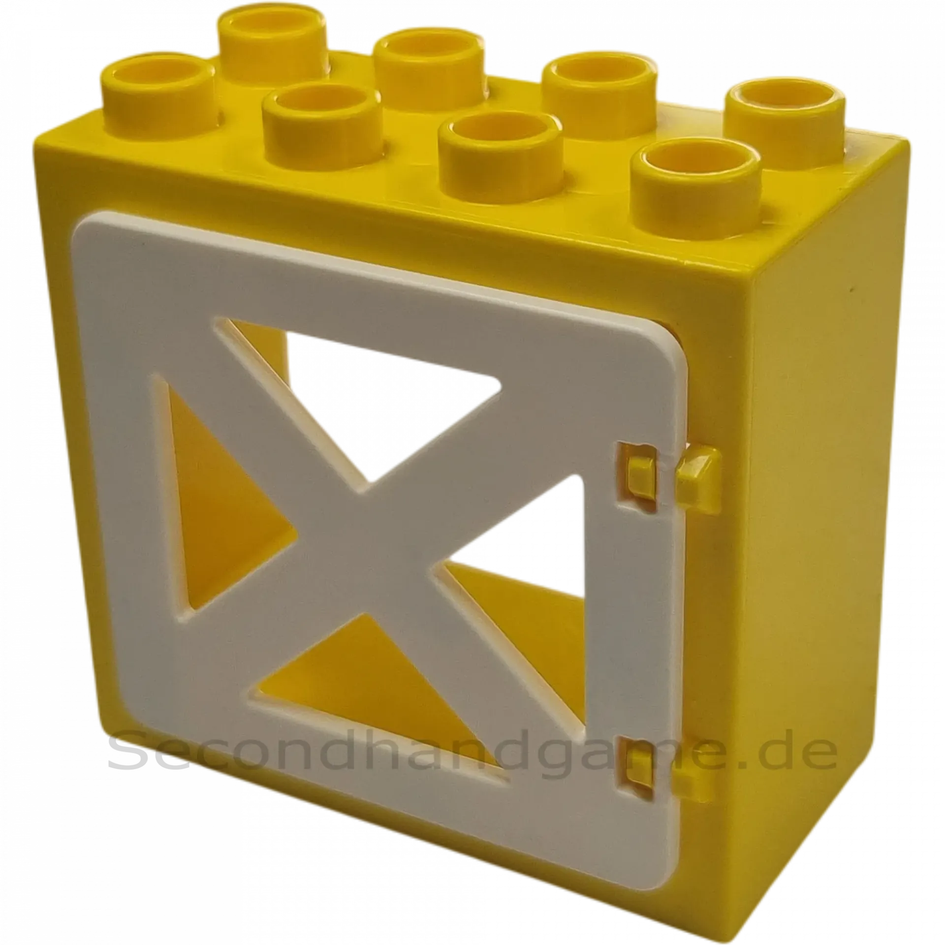 Lego Duplo 61649 Fenster 2x4 Gelb Weiß X-Fenster 